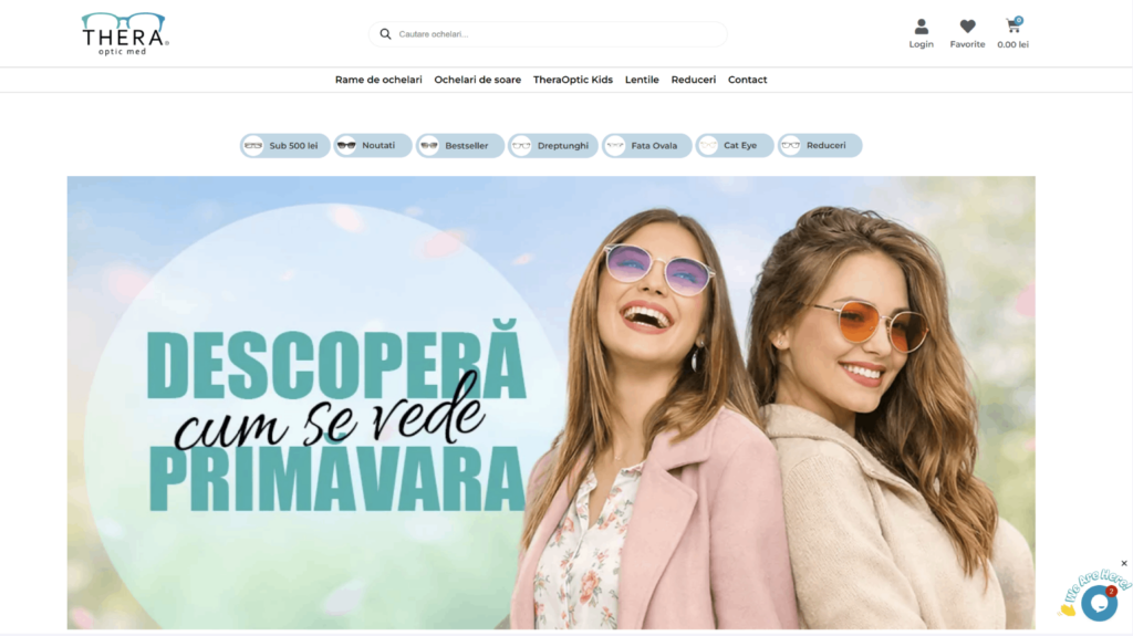 Web design Theraopticmed